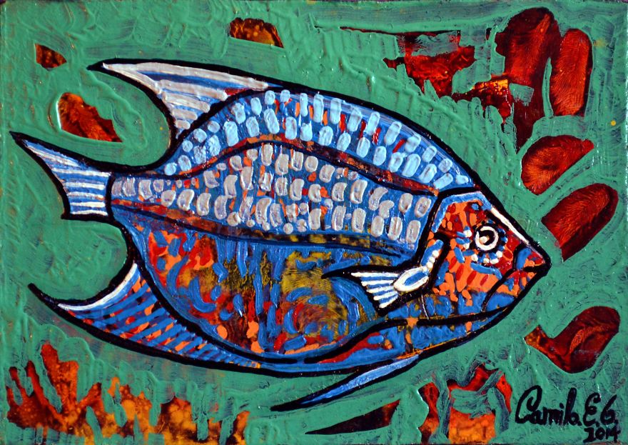 I Paint Marine Life On A Mission To Raise Awareness For Biodiversity And Conservation