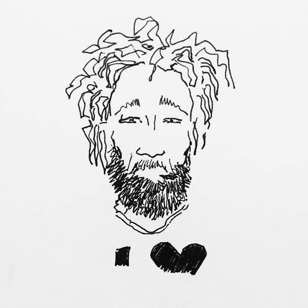 I Secretly Draw People On The New York City Subway I Secretly Draw People On The New York City Subway