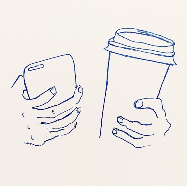 I Secretly Draw People On The New York City Subway I Secretly Draw People On The New York City Subway