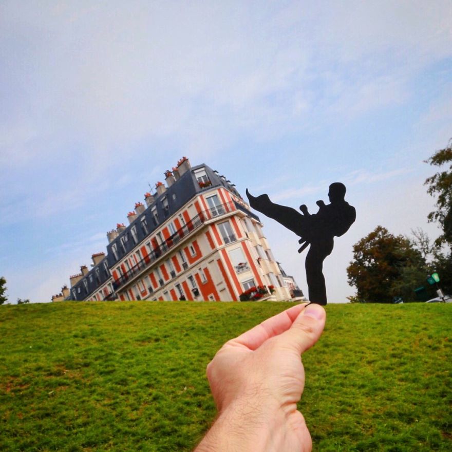 I Transform Famous Landmarks Using Paper Cutouts I Transform Famous Landmarks Using Paper Cutouts