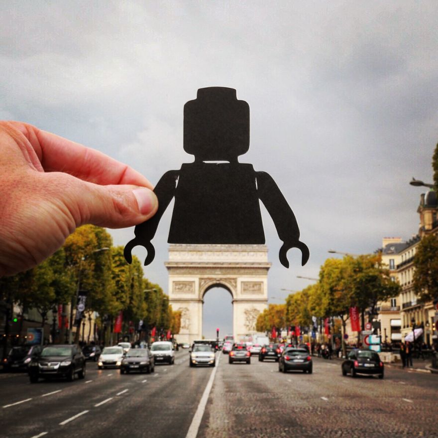 I Transform Famous Landmarks Using Paper Cutouts I Transform Famous Landmarks Using Paper Cutouts