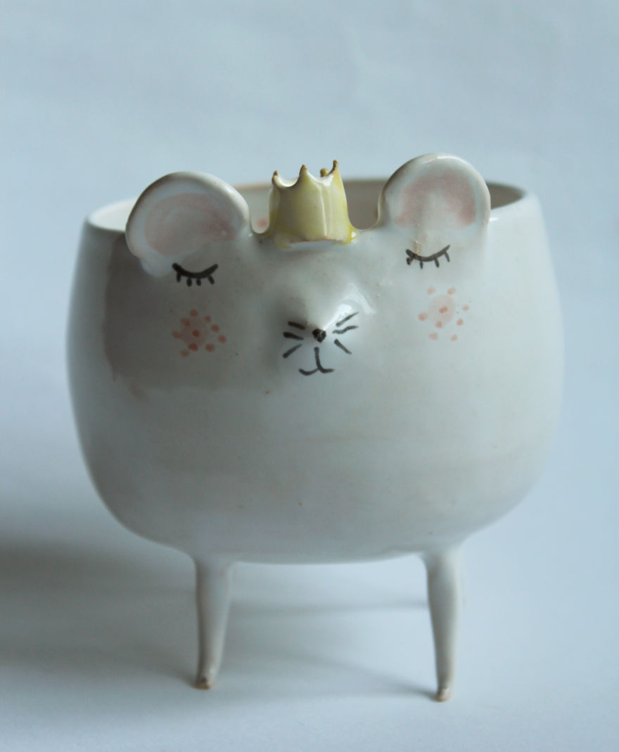 Adorable Animal Ceramics By Polish Artist "Clay Opera"