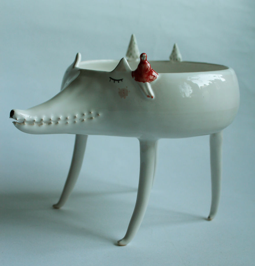 Adorable Animal Ceramics By Polish Artist "Clay Opera"