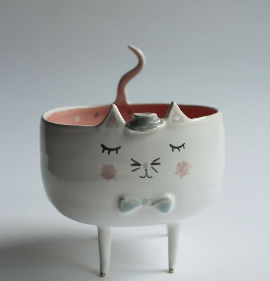 Adorable Animal Ceramics By Polish Artist "Clay Opera" Adorable Animal Ceramics By Polish Artist "Clay Opera"