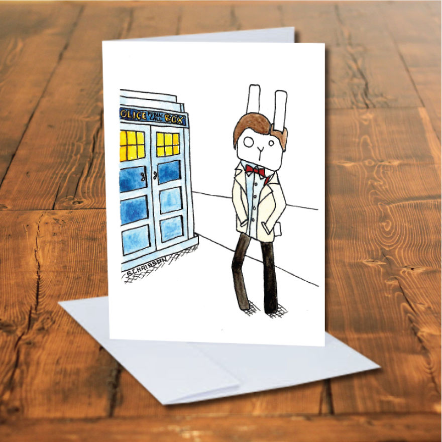 I Raise Money For Rescued Bunnies By Drawing Them As Superheroes And Pop Icons