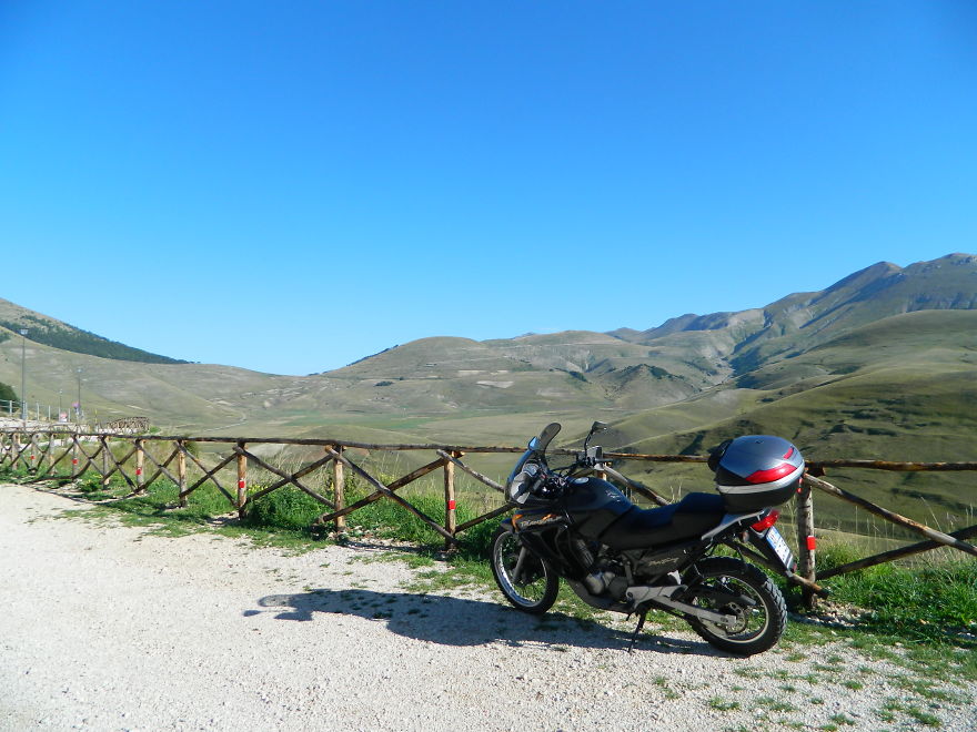 Monti Sibillini On Motorcycle