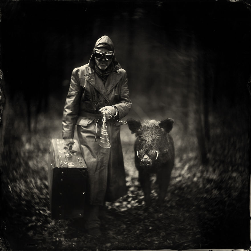 I Tell Stories Through My Wet Plate Photography