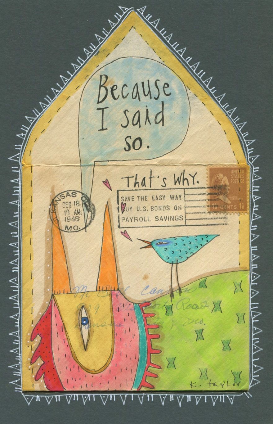 I Turn Old Letters Into Art I Turn Old Letters Into Art