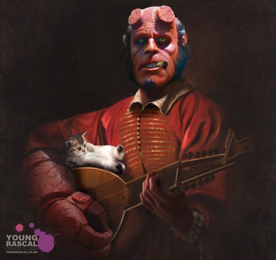 I Merge Famous Movie Characters With Iconic Paintings I Merge Famous Movie Characters With Iconic Paintings