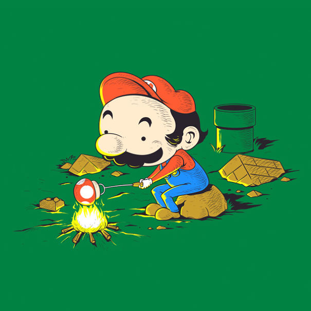 I Illustrate Pop Culture Characters In Funny Situations I Illustrate Pop Culture Characters In Funny Situations