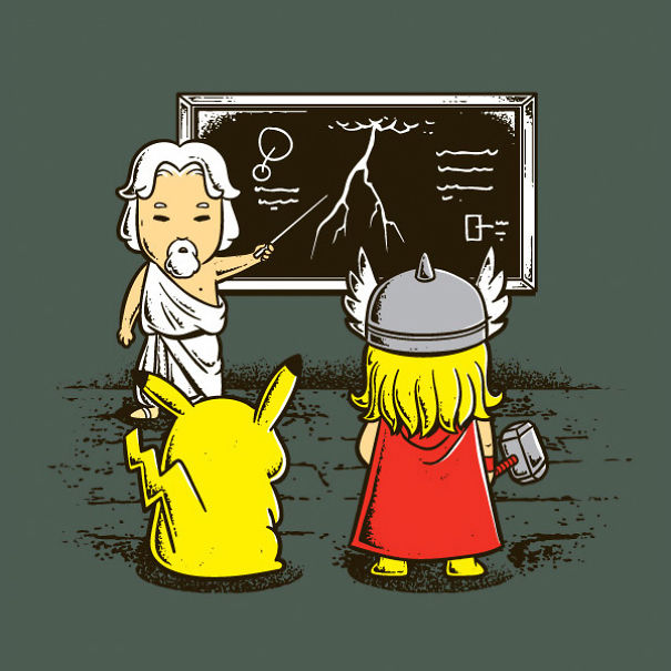 I Illustrate Pop Culture Characters In Funny Situations