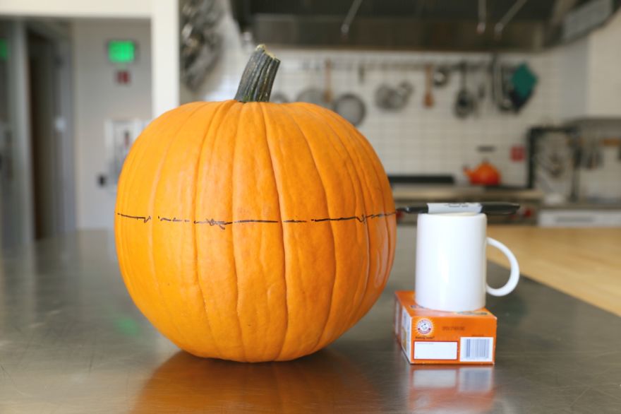 My DIY Pumpkin Drink Cooler For Halloween