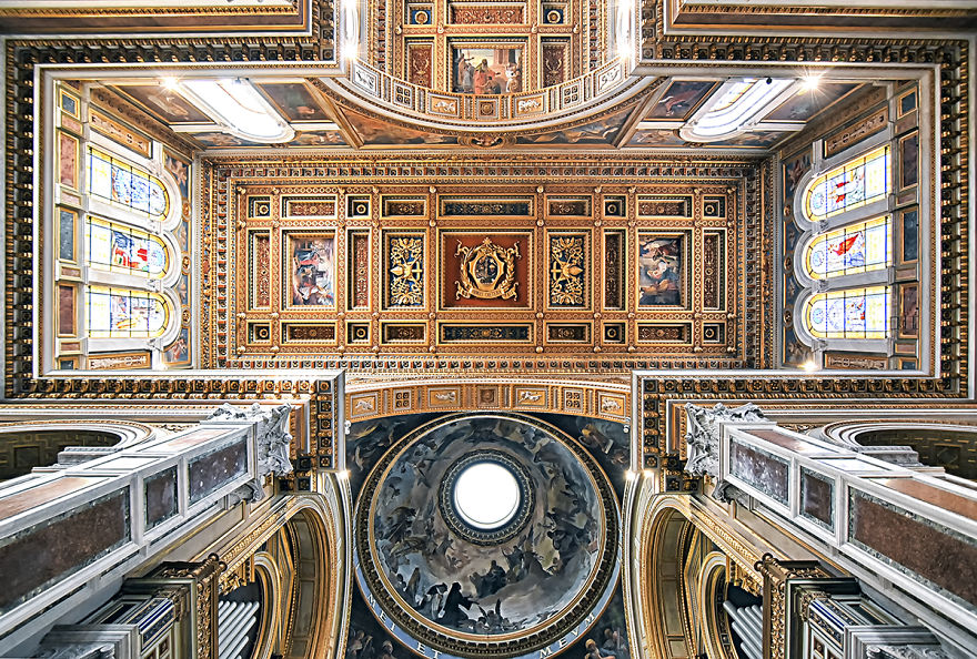 Churches Of Rome: The Beauty Of The Ceilings Of The City On Seven Hills Churches Of Rome: The Beauty Of The Ceilings Of The City On Seven Hills