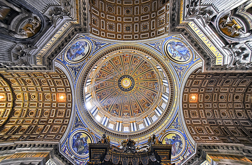 Churches Of Rome: The Beauty Of The Ceilings Of The City On Seven Hills Churches Of Rome: The Beauty Of The Ceilings Of The City On Seven Hills