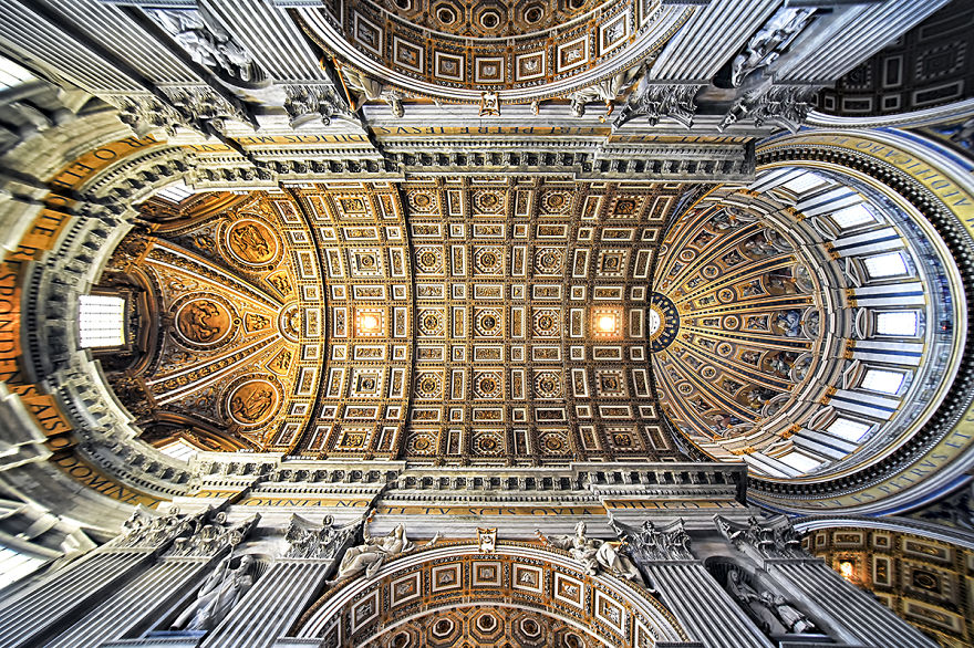 Churches Of Rome: The Beauty Of The Ceilings Of The City On Seven Hills Churches Of Rome: The Beauty Of The Ceilings Of The City On Seven Hills