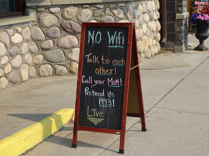 No Wifi