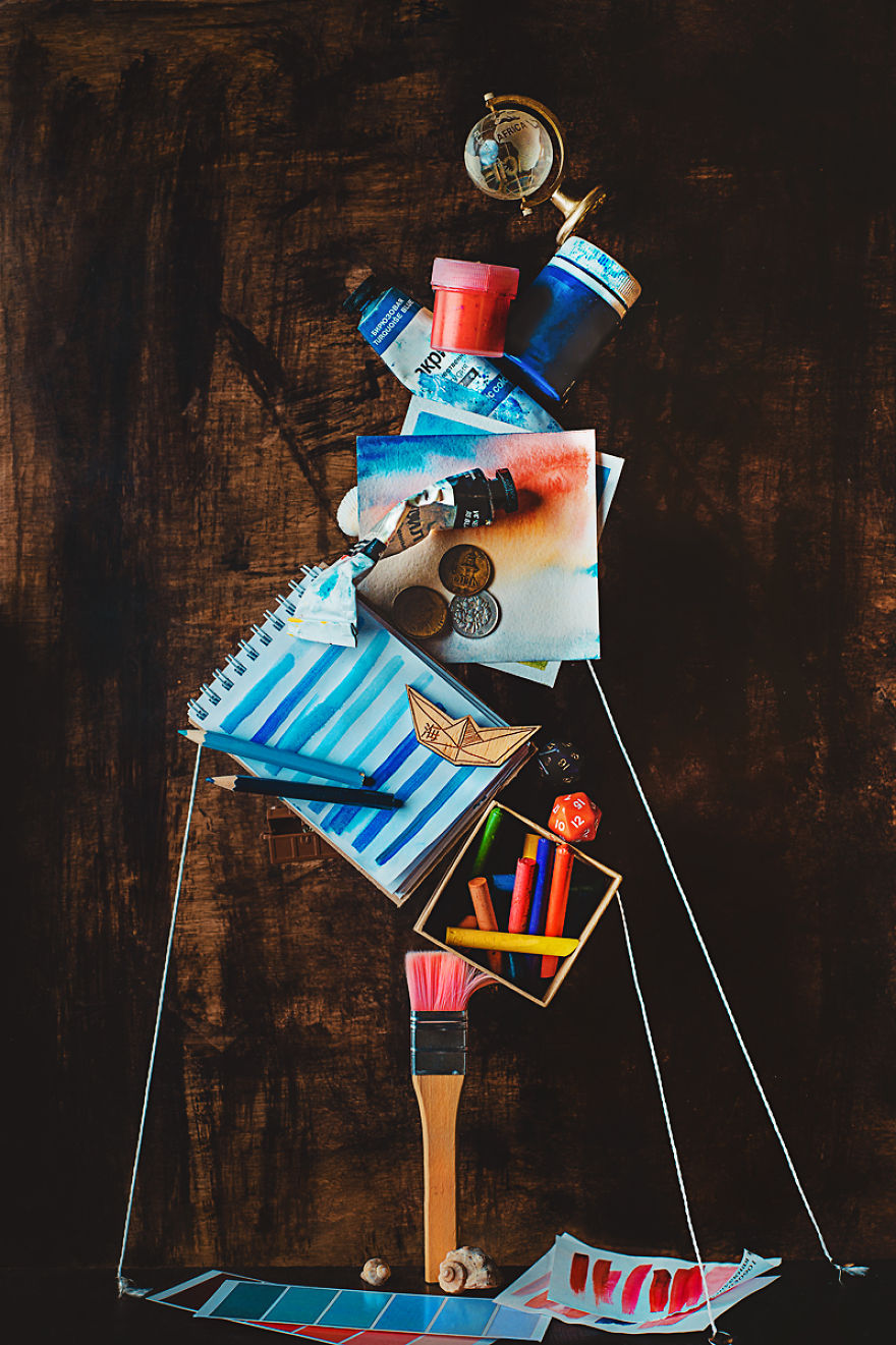 I Illustrate Moments Of Autumn And Rain With Still-Life Photography