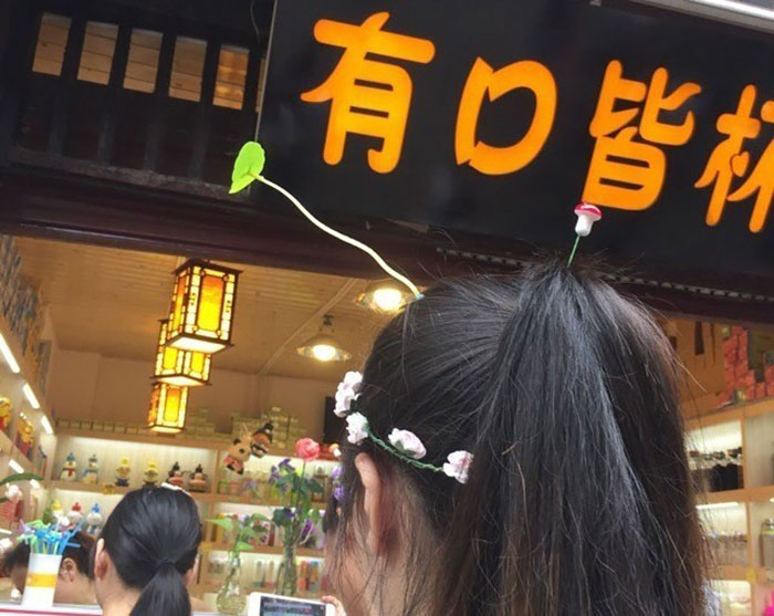 Sprout Hair Pins Are The Latest Trend In China