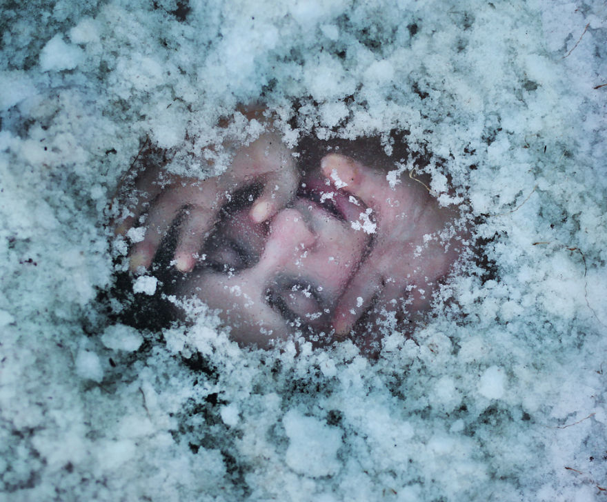 Bizarre Self-Portraits By Ben Zank