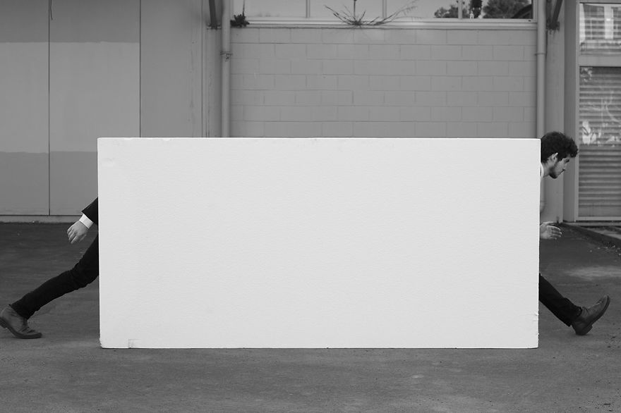 Bizarre Self-Portraits By Ben Zank