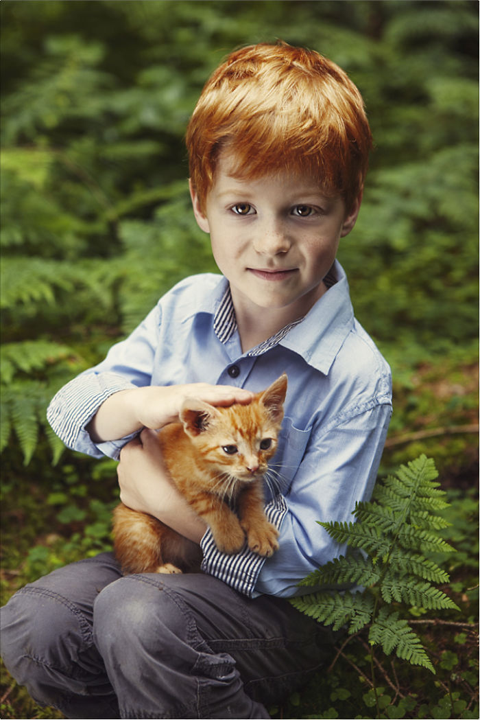 Redhead Calendar: We Shot Redhead People & Animals To Show Their Unique Beauty