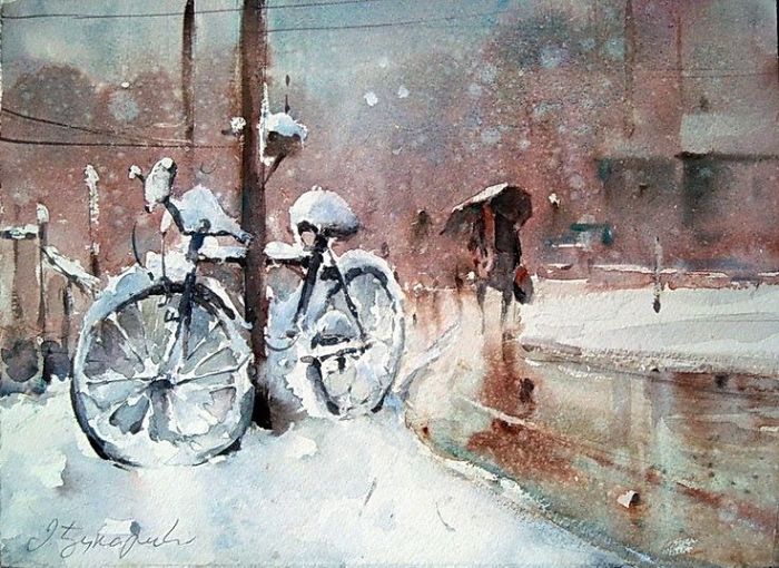 Amazin Water Color Art Of Dusan Djukaric
