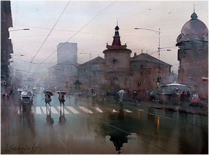 Amazin Water Color Art Of Dusan Djukaric