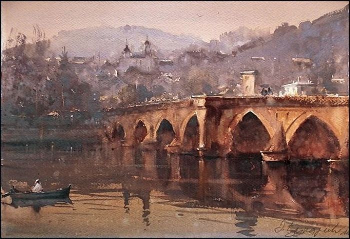 Amazin Water Color Art Of Dusan Djukaric