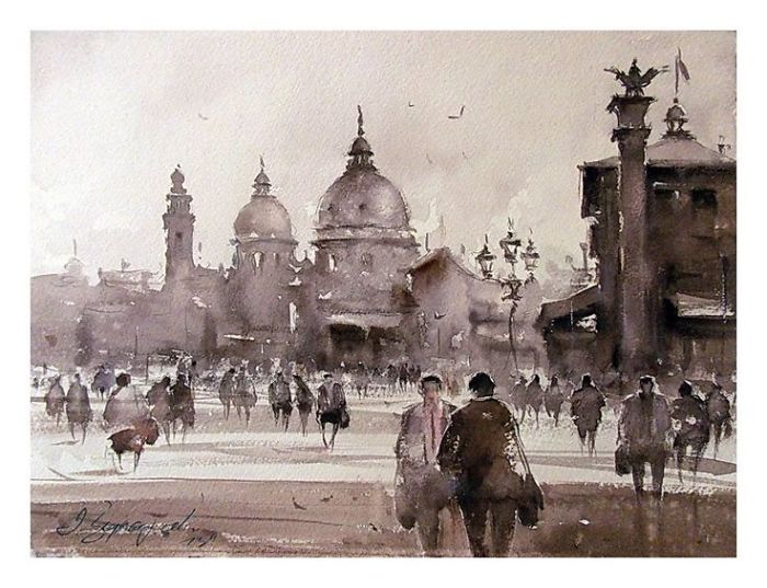 Amazin Water Color Art Of Dusan Djukaric