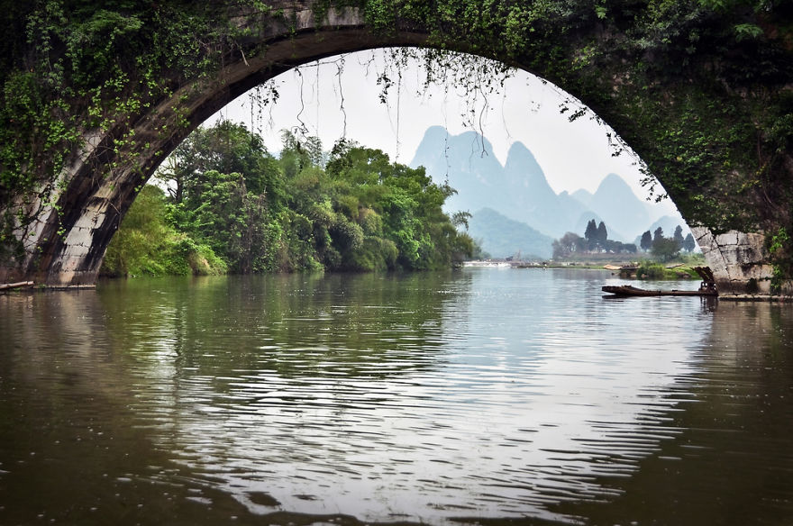 The Dragon Bridge Along The Yulong River, Yangshuo