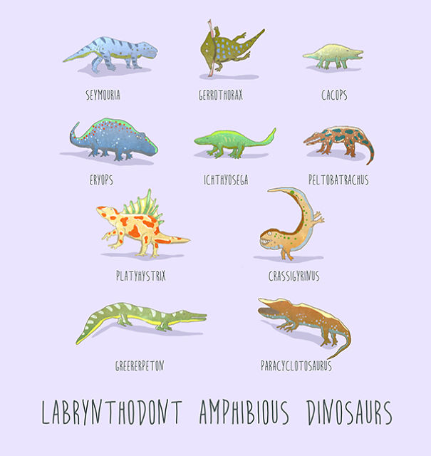 Dinosaurs Of The World