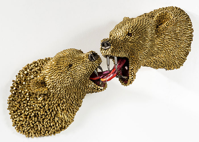 I Turn 1000s Of Bullet Shells Into Animal Trophies Without Killing A Single Soul