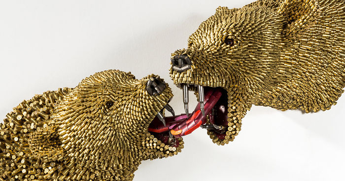 I Turn 1000s Of Bullet Shells Into Animal Trophies Without Killing A Single Soul