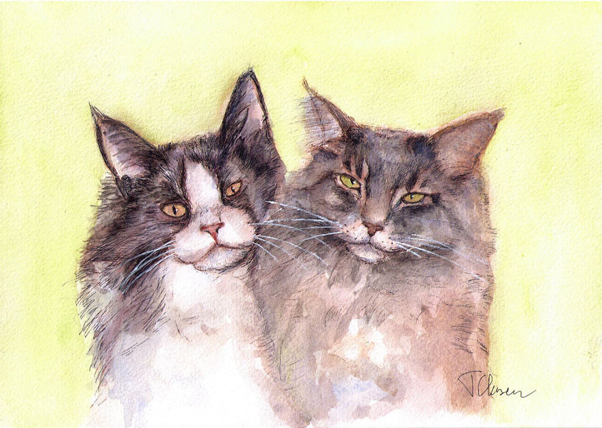 I Made 11 Drawings Of Cats Feeling Excellent About Themselves! I Made 11 Drawings Of Cats Feeling Excellent About Themselves!