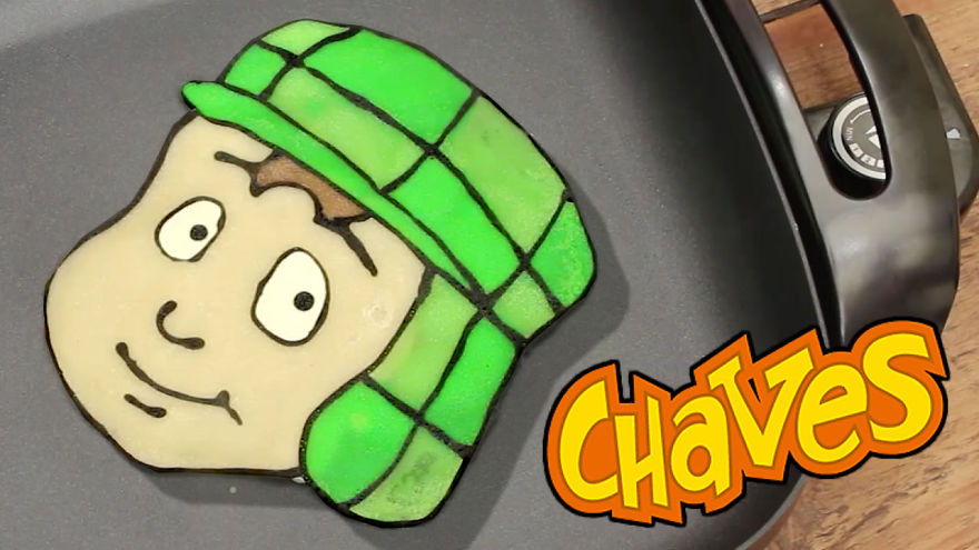 Pancake Art: Crazy Cook Makes Colorful Disney Pancakes