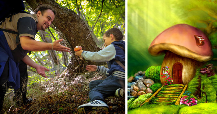 Dad Creates First-Of-Its-Kind Magical Book For His Son