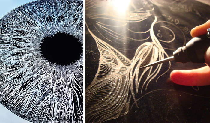 I Create Unique Pieces Of Art By Engraving Glass