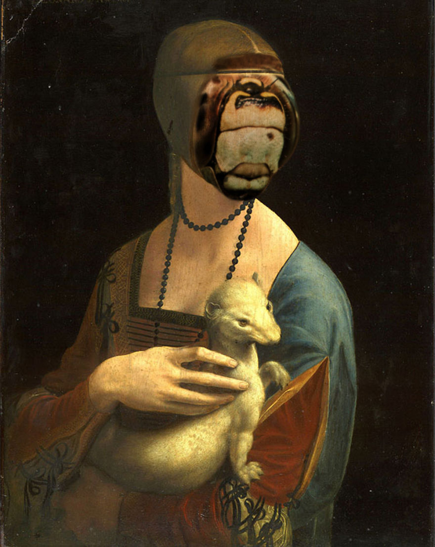 Sick Artist Puts Insect Heads On 10 Iconic Portraits Sick Artist Puts Insect Heads On 10 Iconic Portraits