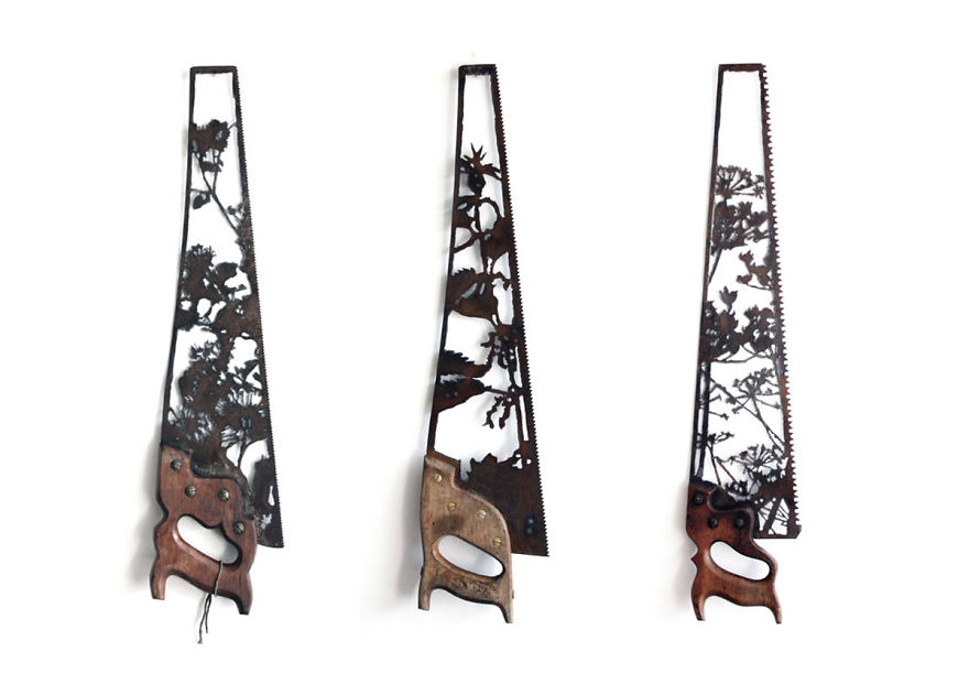 I Turn Old Metal Tools Into Works Of Art