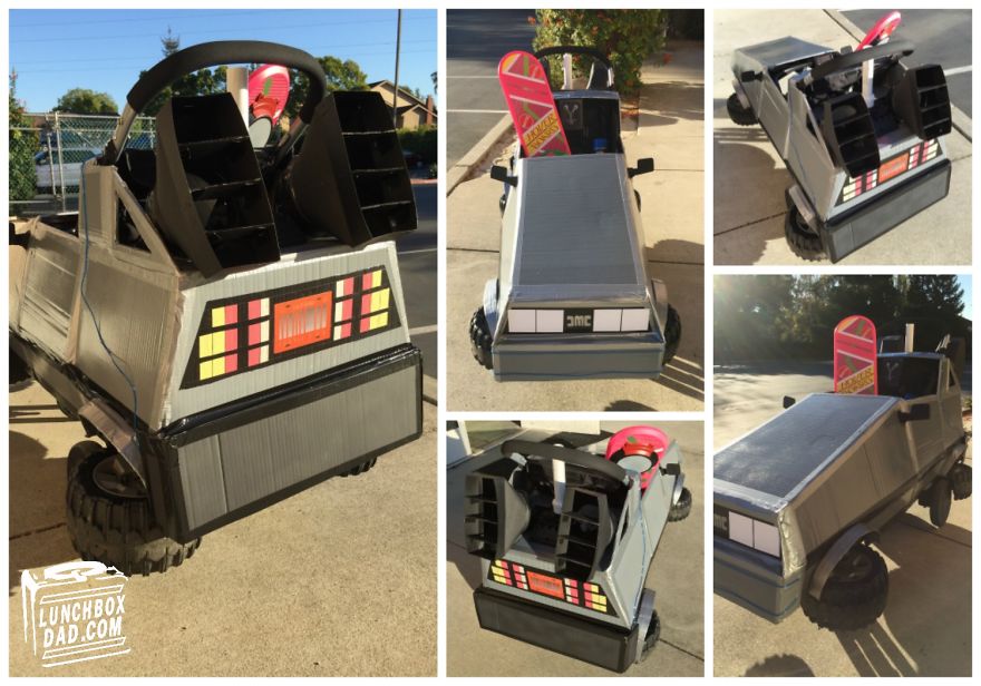 I Made This Back To The Future Delorean Out Of A Stroller