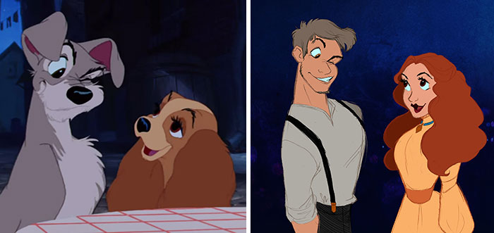 I Draw Disney Animals As Humans With Their Unique Personalities
