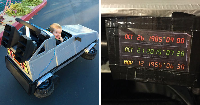I Made This Back To The Future Delorean Out Of A Stroller