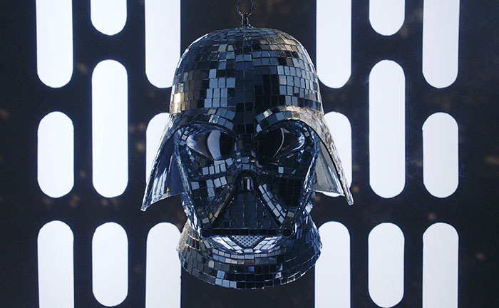 I Made A Darth Vader Disco Ball
