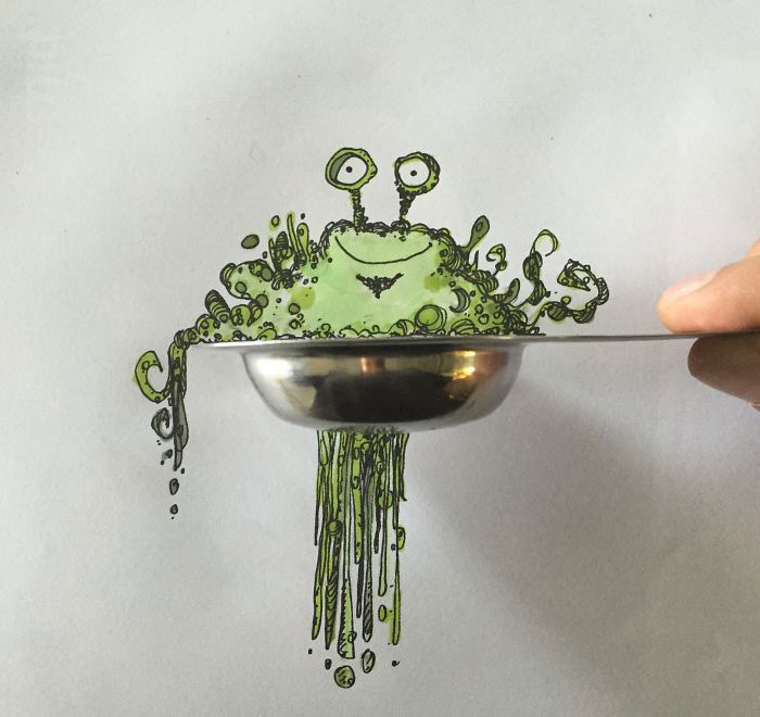 Crazy Creatures Having Fun In My Kitchen