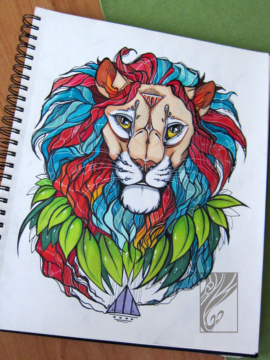 Spiritis: I Fill My Sketchbook With Mandala Animals Spiritis: I Fill My Sketchbook With Mandala Animals