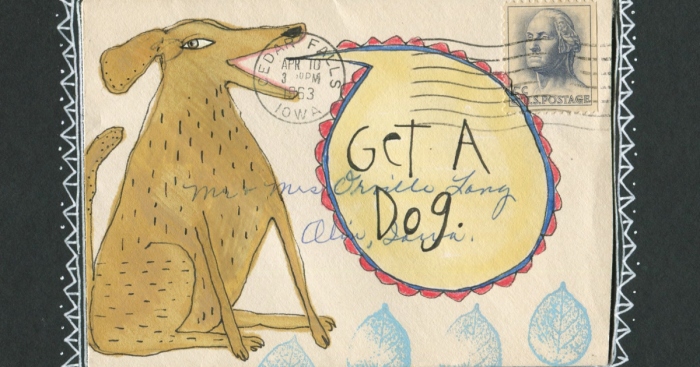 I Turn Old Letters Into Art