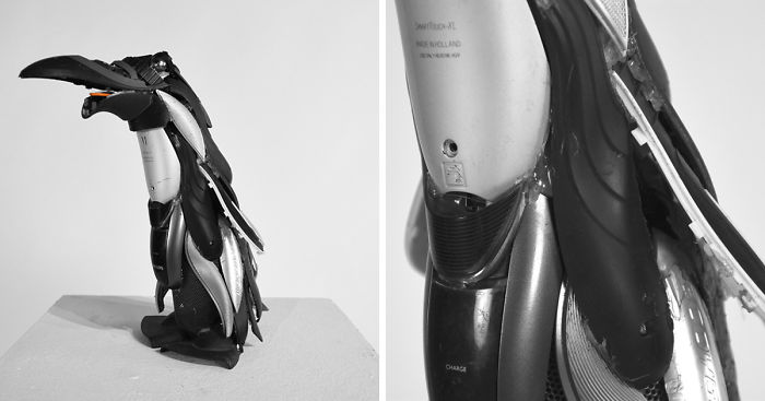 Animaux: I Turn Old, Discarded Electronic Devices Into Animal Sculptures