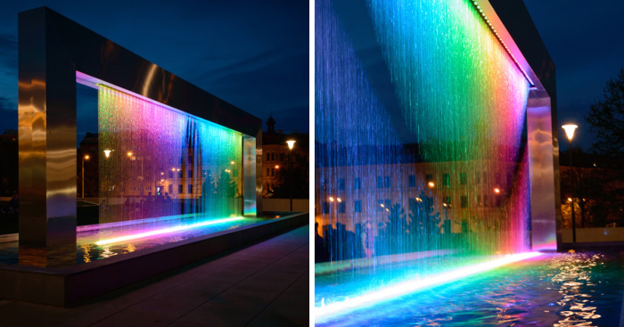 This Magical Fountain Was Installed In My Hometown Brno