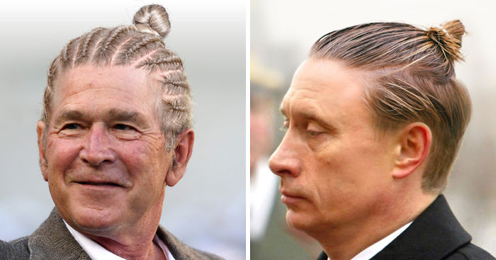 World Leaders With Man Buns