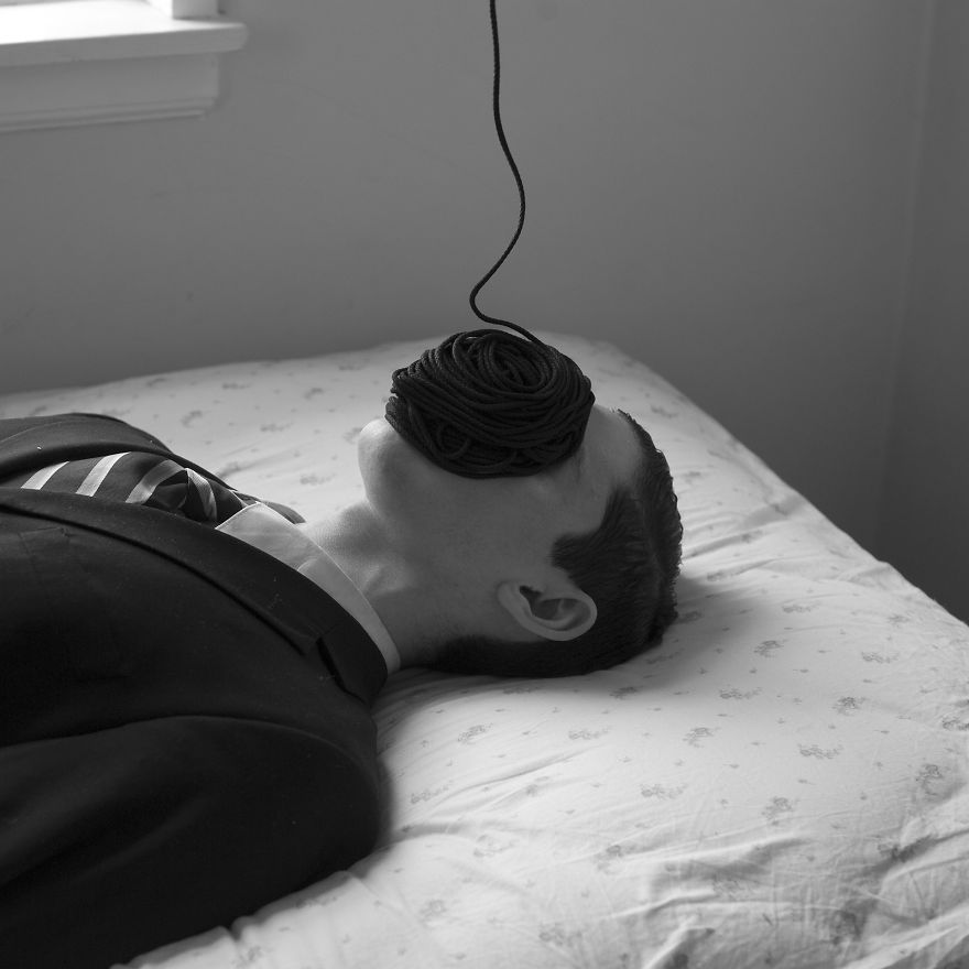 Bizarre Self-Portraits By Ben Zank Bizarre Self-Portraits By Ben Zank